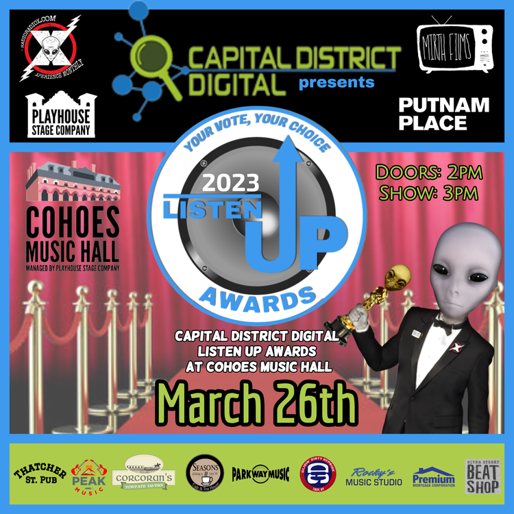 Listen Up Awards poster